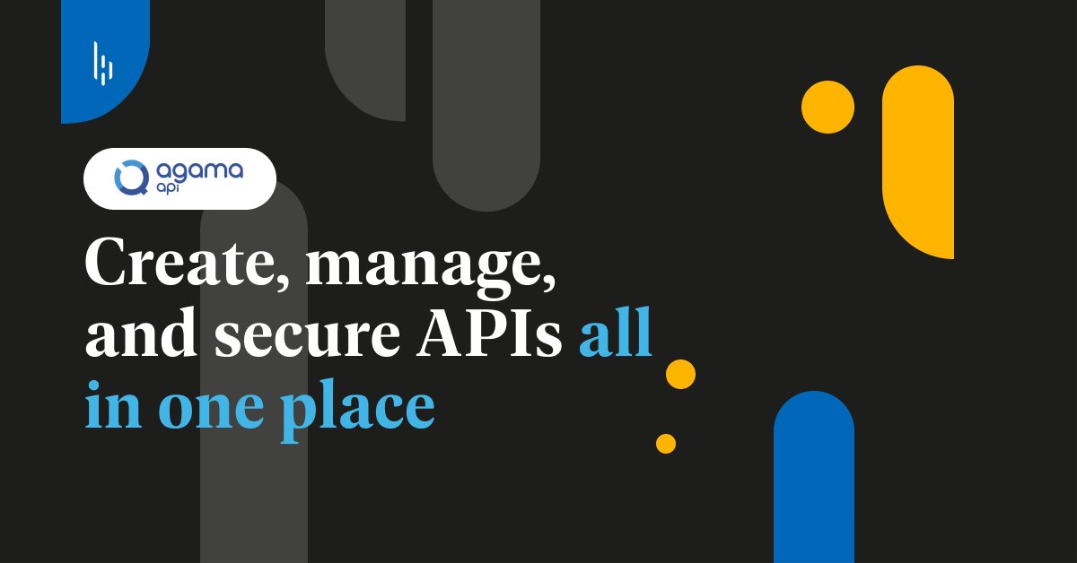 Get an API management tool that matches your unique needs. 
Agama API allows more #customization options than other out-of-the-box solutions to equip your teams with everything they need to drive #innovation.

🔍 Discover Agama API:

✅  cutt.ly/bbPuNfC

#apimanagement