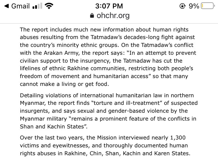 The truth is, journalists, human rights orgs, Western countries and the UN talk about rights abuses against other ethnic minorities all the time! Nearly every UN statement includes other major ethnic groups.