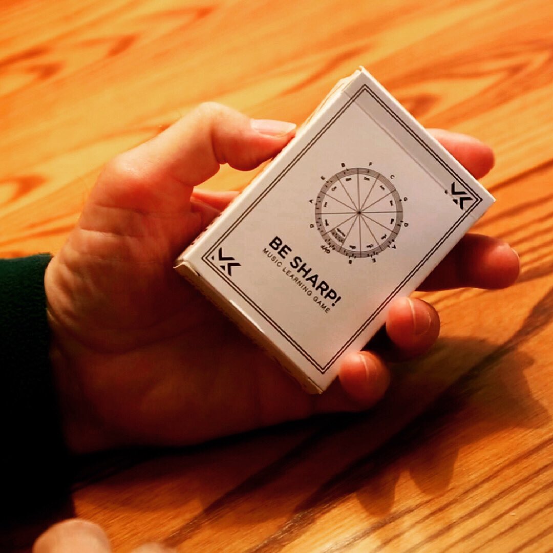 music_knack's tweet image. Introducing Be Sharp! Our very first music learning game. This is a draw and discard style game, much like #ginrummy in which the objective is to form a 7-degree music scale. #musictheory #gamifyinglearning