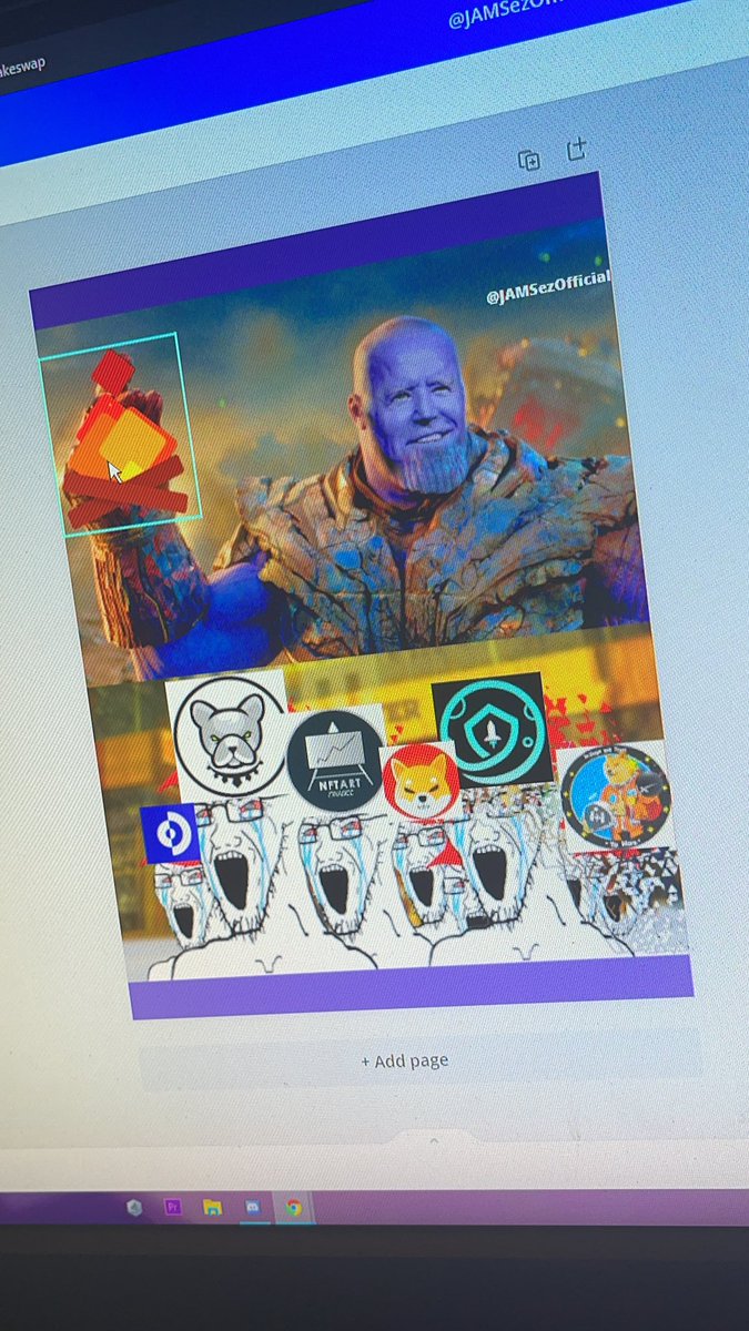JAMSezOfficial's tweet photo. @Bluebackpacks @token_bonfire Here’s my proof that I made it HAHAHA 😂😂 https://t.co/4OC6BtCj0S