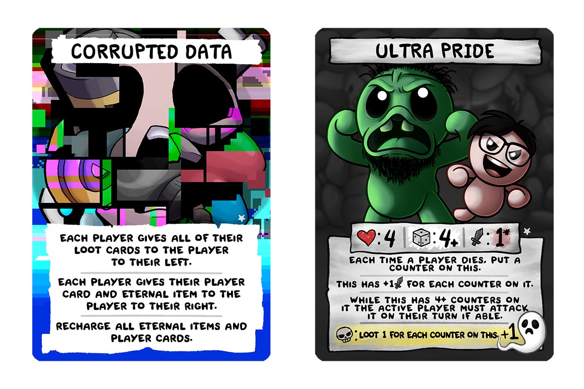 binding of isaac four souls room cards Ryker