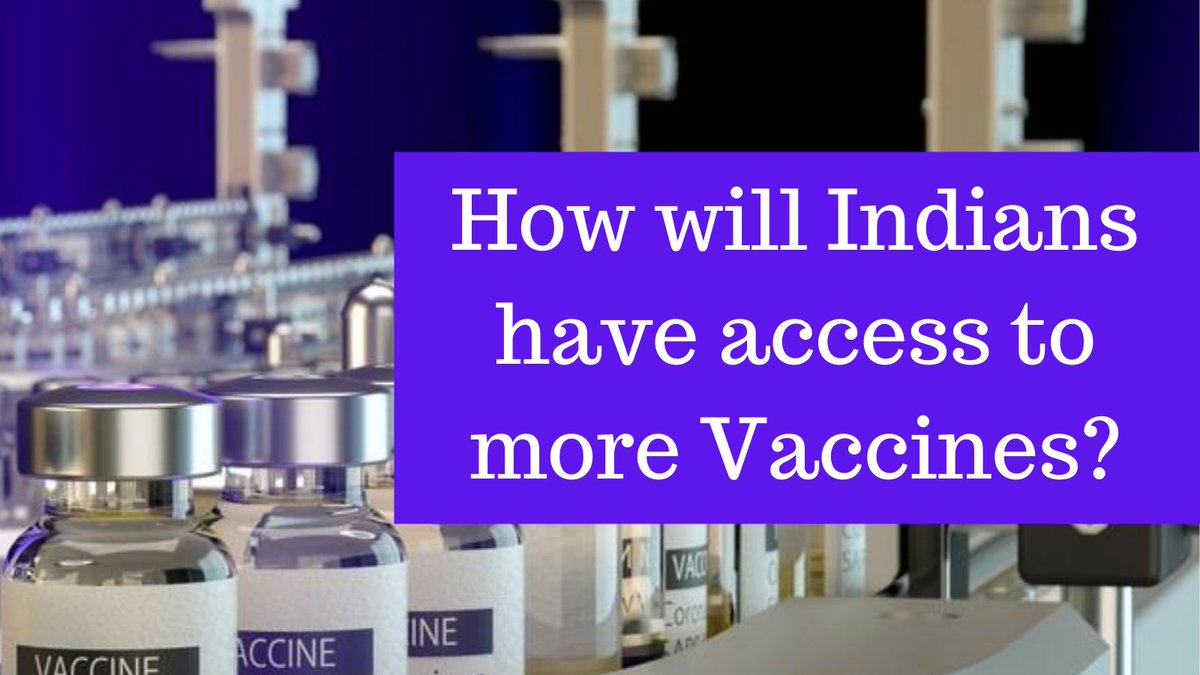 We, a group of Entrepreneurs and students from NIT, Surat have curated a solution to meet the Vaccine Demand of India in the shortest period of time. Do read the whole thread and help this solution reach the officials. #VaccineMarketPlace