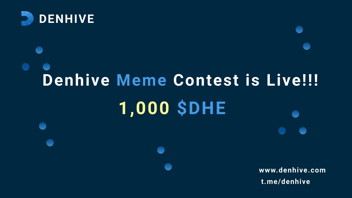 Like, retweet, tag friends and follow <a href="/DENHIVE/">Denhive</a> 

Make a meme post on twitter using #DENHIVEMEME, #BSC, #DENHIVE
