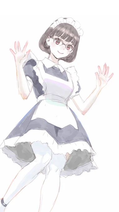 なんかさっきまで眩暈がひどくて寝てました。今日は休日にしよう。
#メイドの日 