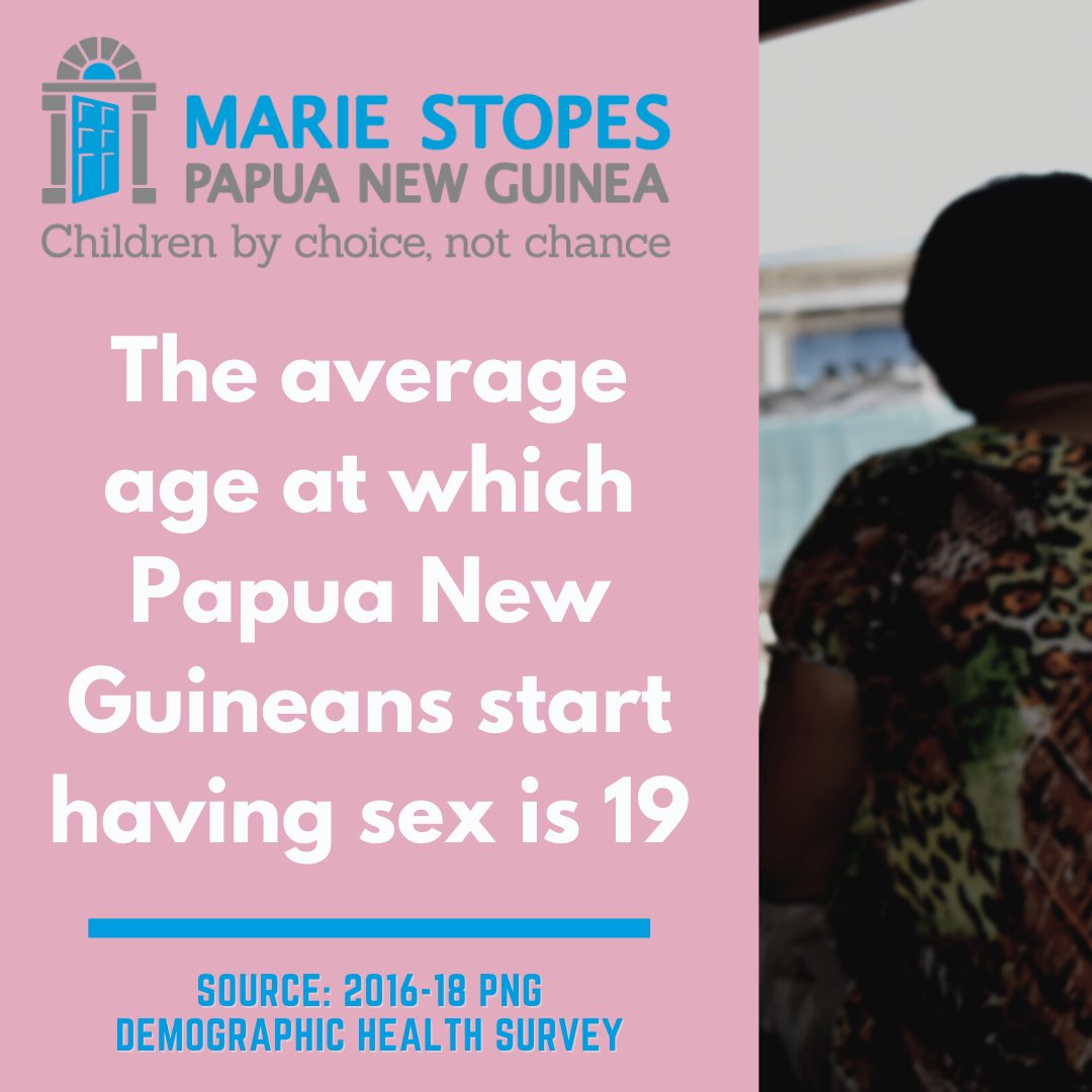 Young Papua New Guineans are heavily stigmitised for seeking sexual and reproductive healthcare. Without access to contraception, the higher the chances of having an unplanned pregnancy and an unsafe abortion.

#pngstats #teenpregnancy #familyplanning