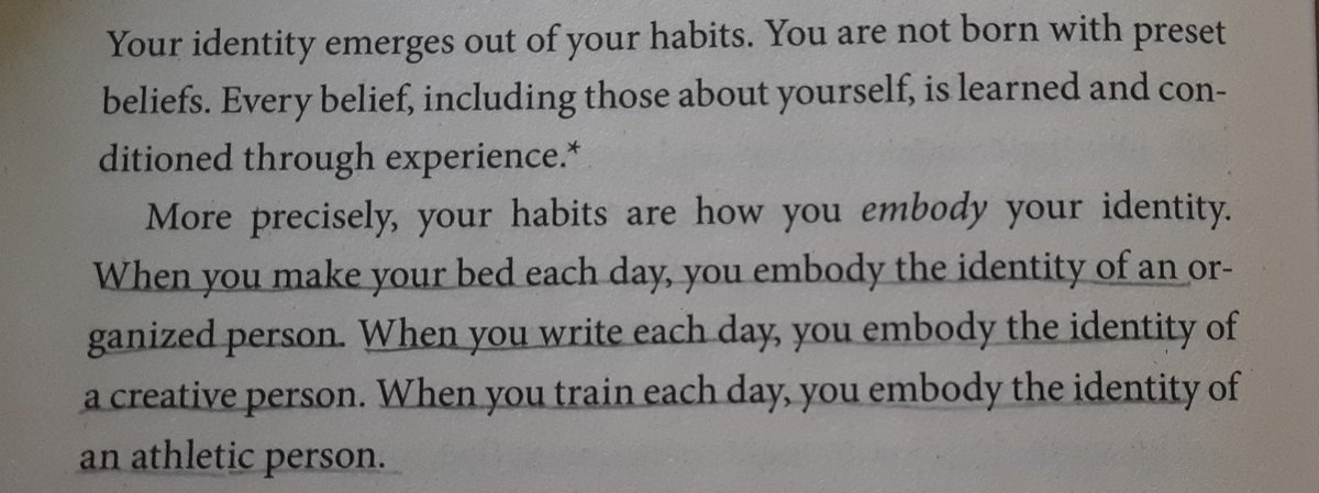 4/ This will always keep you going. Keep this in mind and it really helps to form habits.