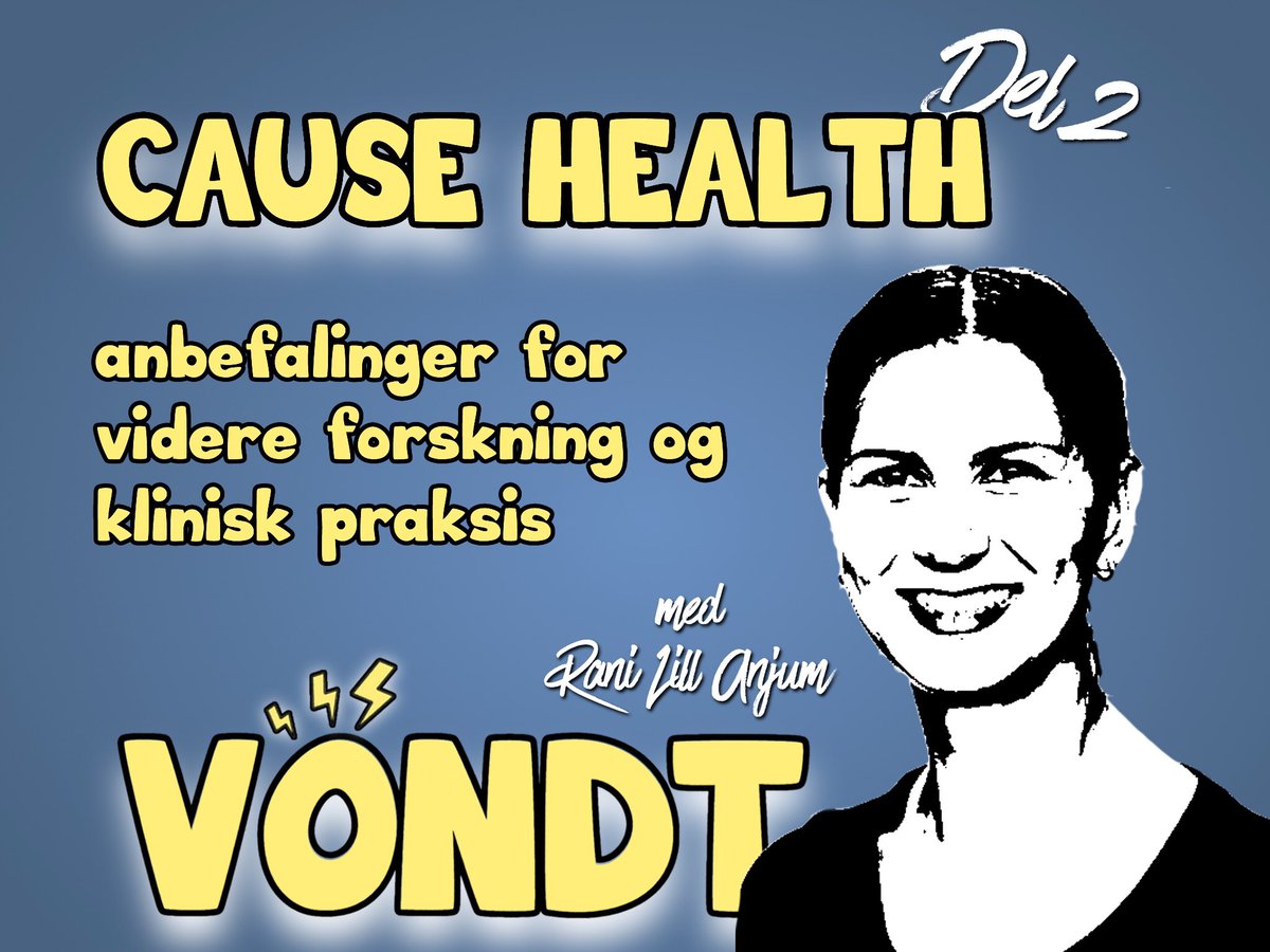 Del 2 av <a href="/Cause_Health/">CauseHealth</a> serien med <a href="/ranilillanjum/">Rani Lill Anjum</a> er ute nå! Lytt og lær!
<a href="/jevnehelse/">Jørgen Jevne</a>