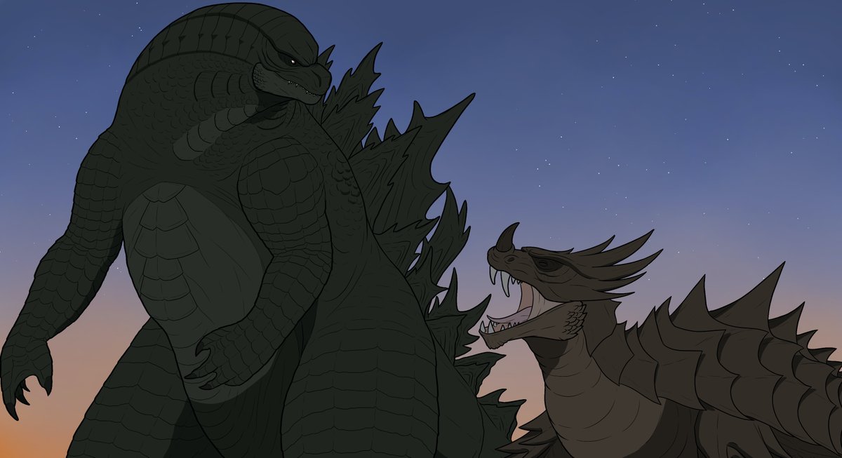 GGigantus's tweet photo. #besties #godzilla #gojira #anguirus #toho #kaiju #monsterverse #friendship #brothers #legendary #gvk #godzillavskong https://t.co/NuzPvfUJmw
