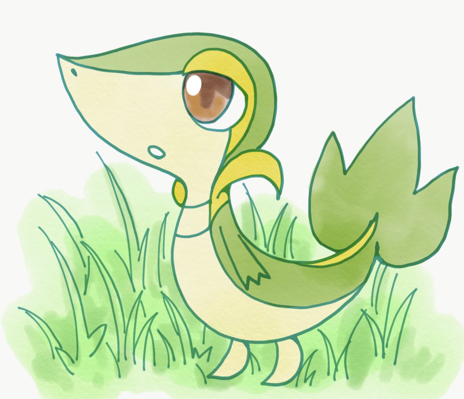 ミーコ 娘から 私はツタージャにするから母ちゃんは他のポケモンにして と言われてポカブを選んだbw の思い出 いや ポカブもミジュマルも可愛いんだけどさ ツタージャ選びたかった T T ポケモン イラスト Pokemon Illustration Bw ブラック