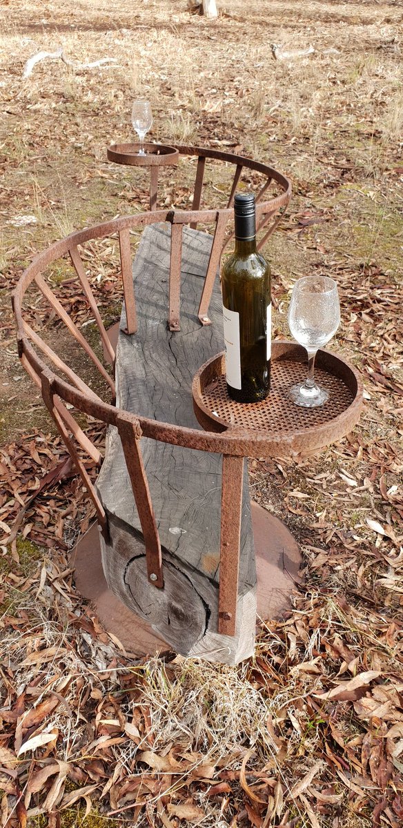 GCPPhysio's tweet photo. Is it bad i was gutted when i came across this beautiful composition on the nature walk with my son. The wine bottle was empty.. https://t.co/yMSPB9Z3fR