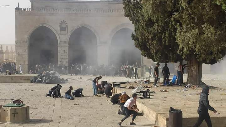 This is Masjid al-Aqsa now!