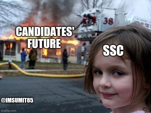 sandeep32086723's tweet photo. #declare_chsl18_result
CHSL2018 scenario EXAM 2018
देखे कैसे SSC youth ka life spoil krti हैं।
1 Exam process comolete करने मे इन्हे 4 yeara लगता है।
2018 ka exam, tier1- july2019, tier2- sep2019, typing- nov2020 today is 10 may 2021 and result ka kuch pta ni. #Lifehell https://t.co/cRVFCUXMBd