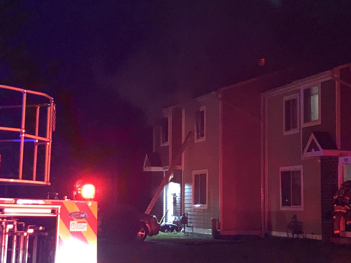No injuries in this fire in Glen Hazel. <a href="/KDKA/">KDKA</a>