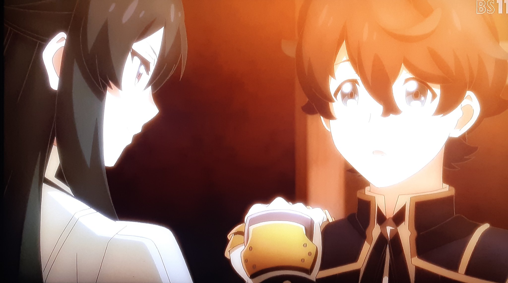 黒うさぎ セブンナイツ レボリューション 英雄の継承者 6話 リアタイ視聴 予想に反して三角関係 ハーレム展開になるのかと思ったら やはり予想通り シャーリーとエレンの百合展開 ポイントアップです 笑 ネモと生徒会長は好きにやっててくださいw