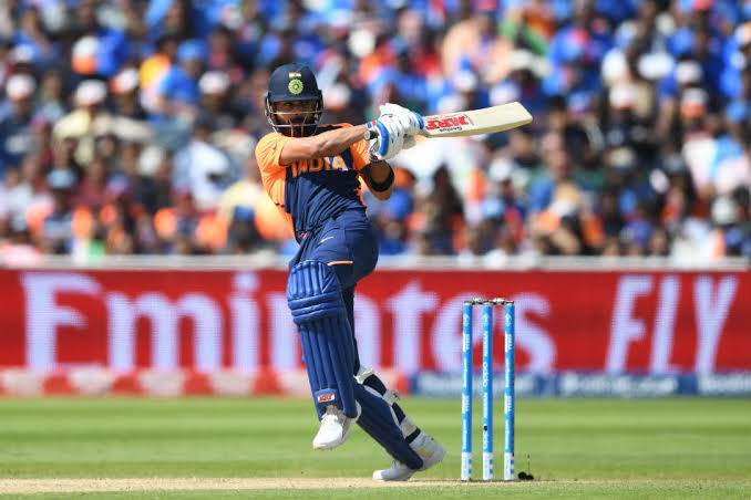 Indian batsman in 2019 Wc Most runs Rohit : 648 @ 81 Kohli : 443 @ 55.37Most 50 + scores from Indian batsman Rohit : 6Kohli : 5 Though he failed to reach that 3 figure mark his wc 2019 numbers are highly underrated .