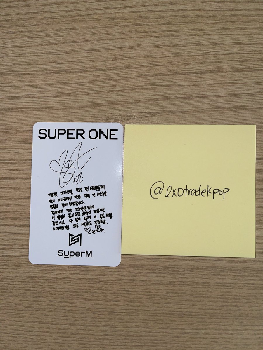 exotradekpop's tweet photo. WTT
Have: SuperM Taeyong photocard
Want: 3rd-4th (with ⚡️ or un blurred ones) 
Loc: US 
Ww: maybe

dm me for offers
#BAEKHYUN𓃥 #EXO #SuperM #TAEYONG 
@exotradeusa @kpoptradeEU @EXOSpainTrading @exotradenct https://t.co/6deHyJUJQh