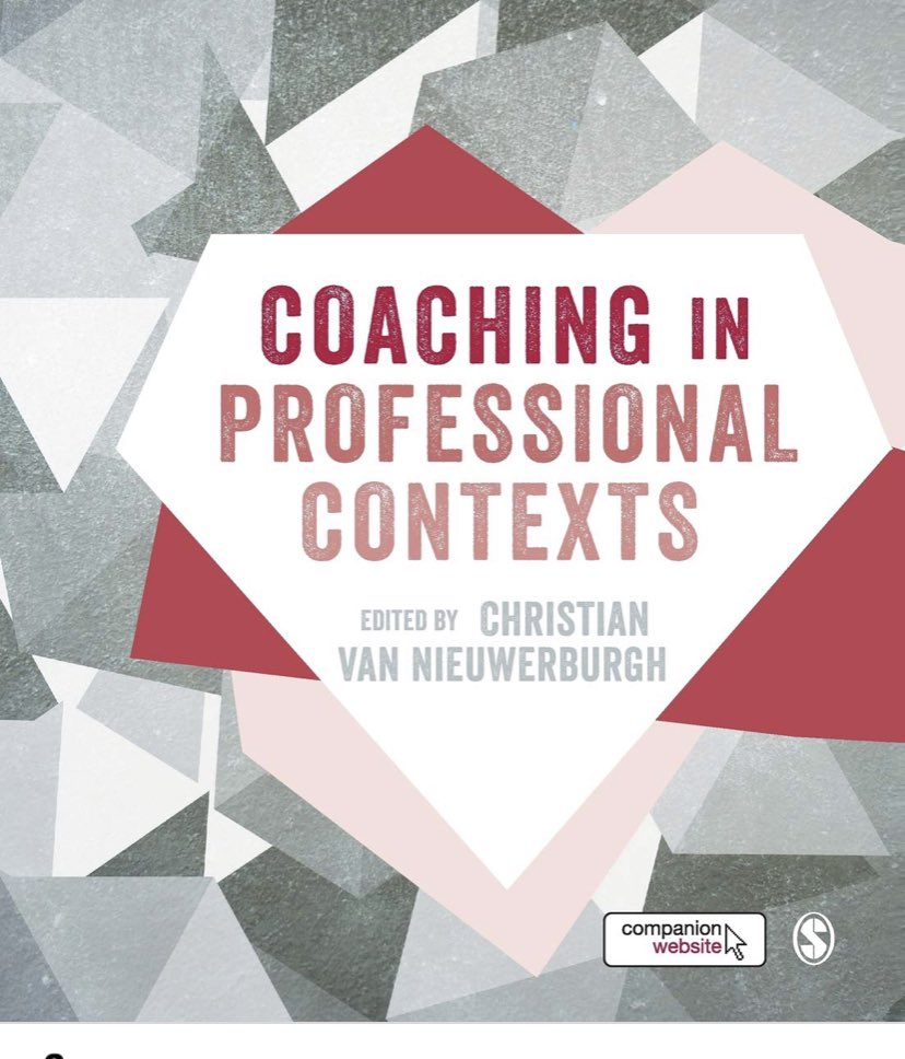 CoachJasmine's tweet photo. #MondayBookShare
#ScotlandCoachingInEducation
“Coaching in Professional Contexts” edited by @ChristianvN from @gcieducation
Sharing this case study - Coaching PhD students by Dr Agnieszka M. Lech - read the full article here...
https://t.co/OrTvuSRzZ9 https://t.co/aIwRtXHItP