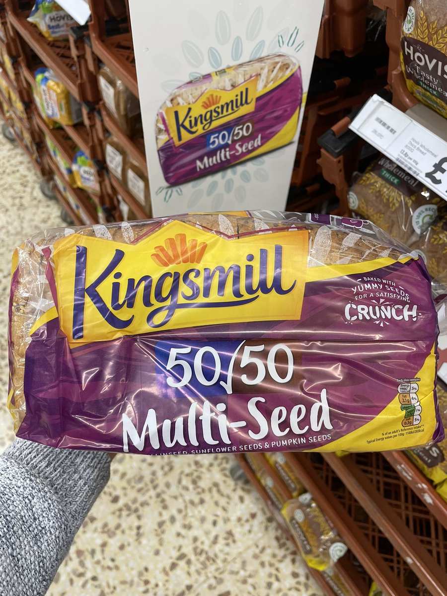 All_Things_New_'s tweet photo. Kingsmill 50/50 Multi-Seed and No Bits Multi-Seed! π At Tesco @KingsmillCare #kingsmill #bread #5050bread #multiseed #nobits #wellthisisnew https://t.co/J2lQVDFzhS