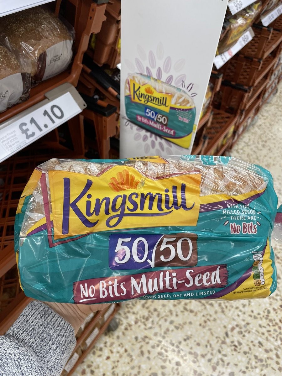 All_Things_New_'s tweet photo. Kingsmill 50/50 Multi-Seed and No Bits Multi-Seed! π At Tesco @KingsmillCare #kingsmill #bread #5050bread #multiseed #nobits #wellthisisnew https://t.co/J2lQVDFzhS