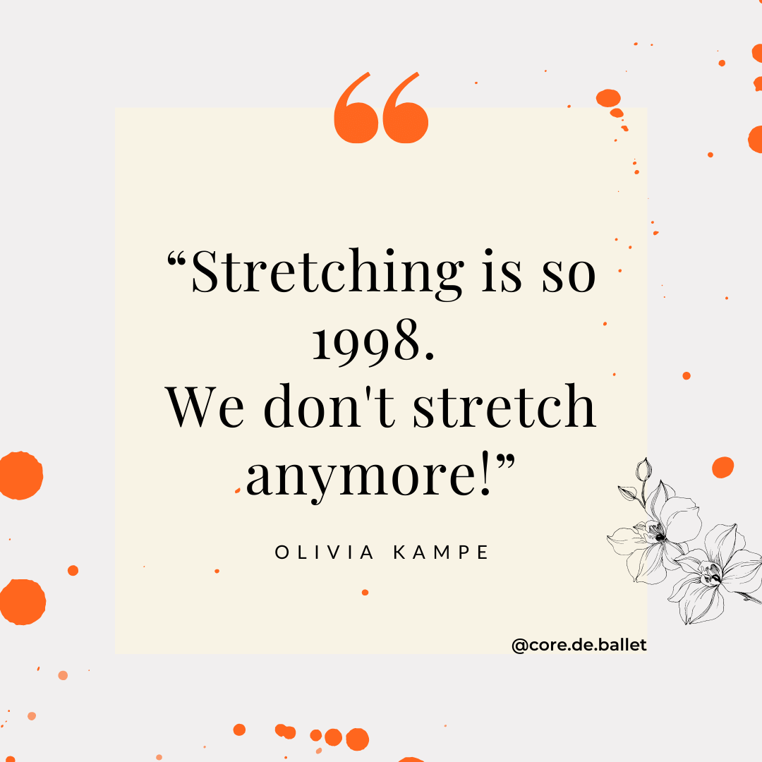 CoreDeBallet's tweet photo. 😳Controversial! Science evolves and being professional is to remain at the top of the wave of current knowledge
💥There are better ways to find the strength and range you want for ballet 🤩
#balletstretching #biotensegrity #mobilityandrange #anatomyfordancers #coredeballet https://t.co/3tDezXje2e