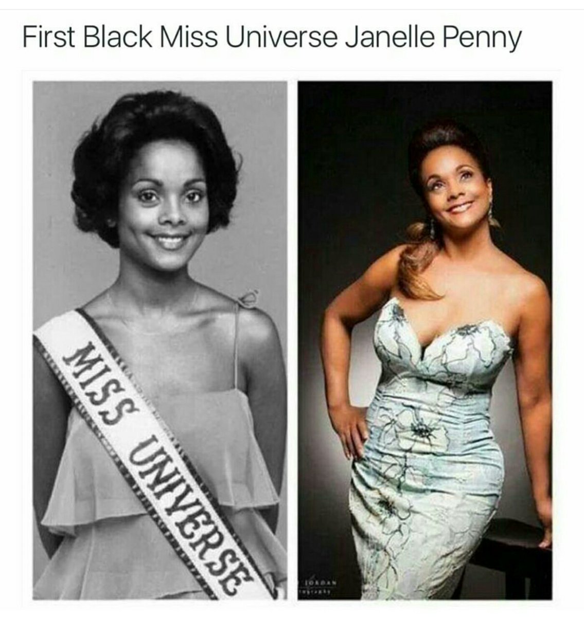 stephanerocket's tweet image. Miss Janelle Penny  #MissUniverse #BlackWoman