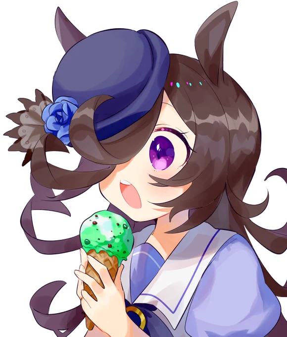 #ウマ娘 
ポッピングライスシャワー 