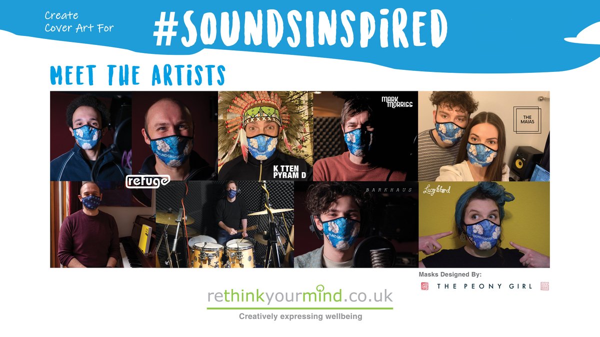 WOW!! - all entries are now in for the #SoundsInspired single cover &amp; #TheYellowBook👏

Find out more:
rethinkyourmind.co.uk/soundsinspired/

Massive thanks to <a href="/TheQuill/">Mark Morriss</a> <a href="/LucyWardSings/">Lucy Ward</a> <a href="/kittenpyramid/">Kitten Pyramid</a> <a href="/musicfromrefuge/">Refuge</a> <a href="/The_Maias/">The Maias</a> <a href="/Barkhouse_Music/">William barkhouse</a> <a href="/StudiosDeadline/">Deadline Studios</a> <a href="/james_d_films/">James Douglas</a> @PrimalMistryGD