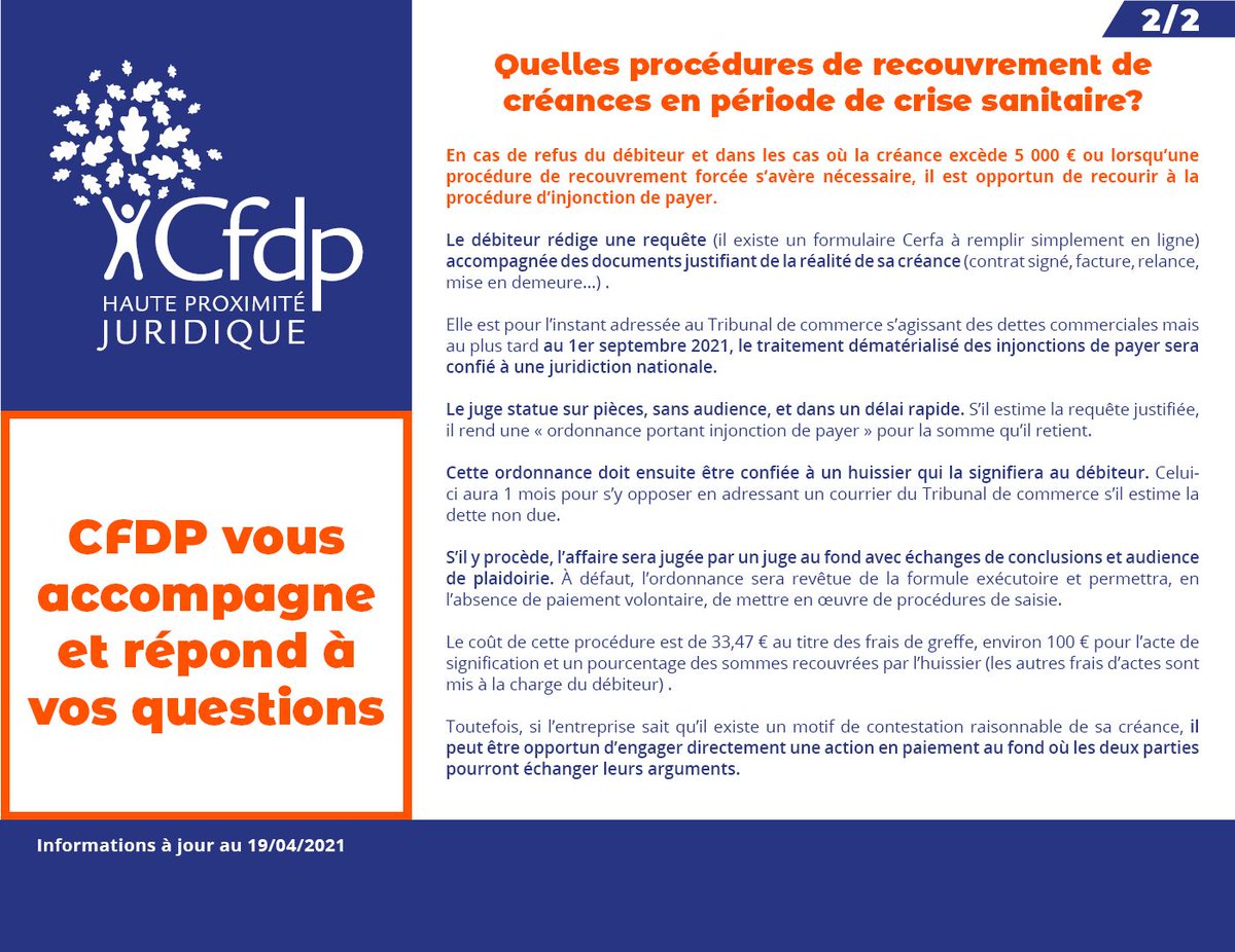 CFDP Protection Juridique Indépendante tweet media