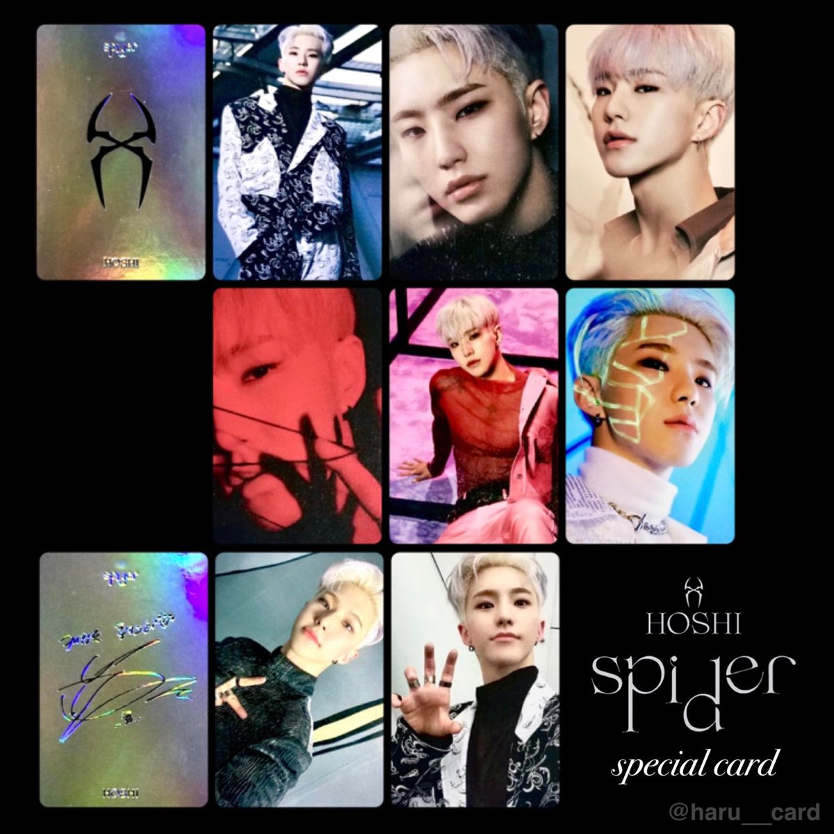 大勧め SEVENTEEN トレカ ホシ spider agapeeurope.org