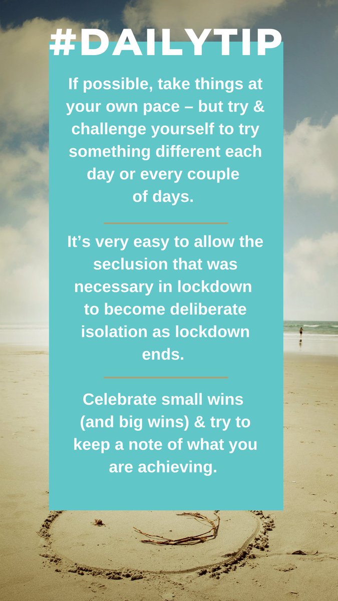 #Dailytip
#LivUniWellbeingweek
@Mentalhealthfoundation
