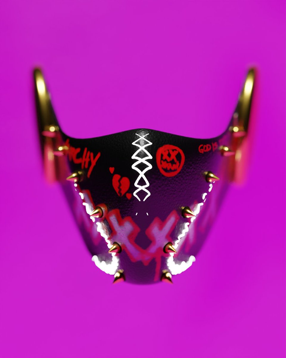 UNDRSx0r's tweet photo. 019 - Punk
.
They sway against the norm, adapting to a digital future.
.
#blender #b3d #blender3d #digitalart #mask #cgsociety #nvidiacreators #studioshare #highonrender #illustration #abstractart #conceptdesign #conceptart #conceptualart #daily #everyday https://t.co/wpI4AAFFKO