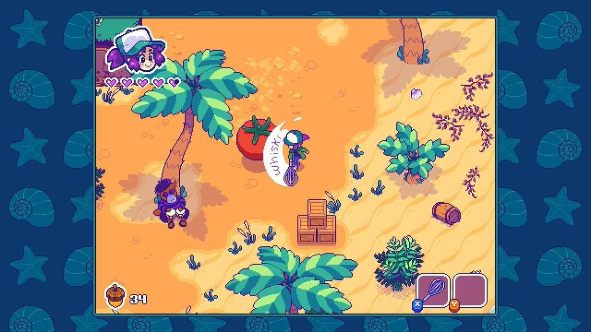 電ファミニコゲーマー ゼルダ シリーズに影響を受けたかわいい2dアクションrpg Moonshell Island Steamストアページオープン T Co Ay6cgtxvur ゼルダ 風2dアクションrpgに さまざまなサービスが受けられる拠点経営要素を追加 住人を安全な