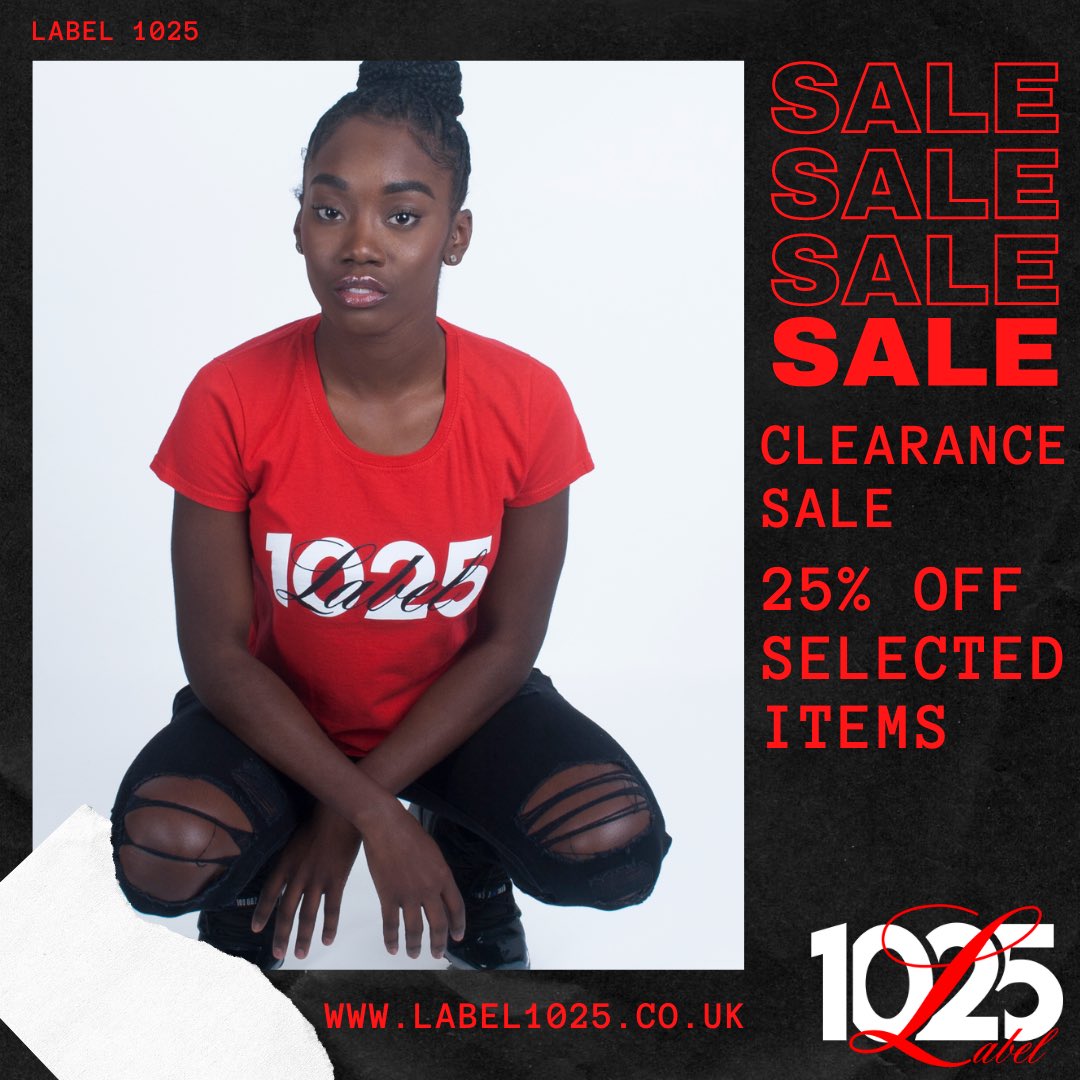25% OFF CLEARANCE SALE
label1025.co.uk
#Label1025 #clearance #sale #Discount #Hoodie #Jumper #TShirt #Clothing #fashion #casualwear #apparel #clothingbrand #london #streetwear #picoftheday #visualsgang #photooftheday #smallbusiness #share #bestofstreetwear #ootd