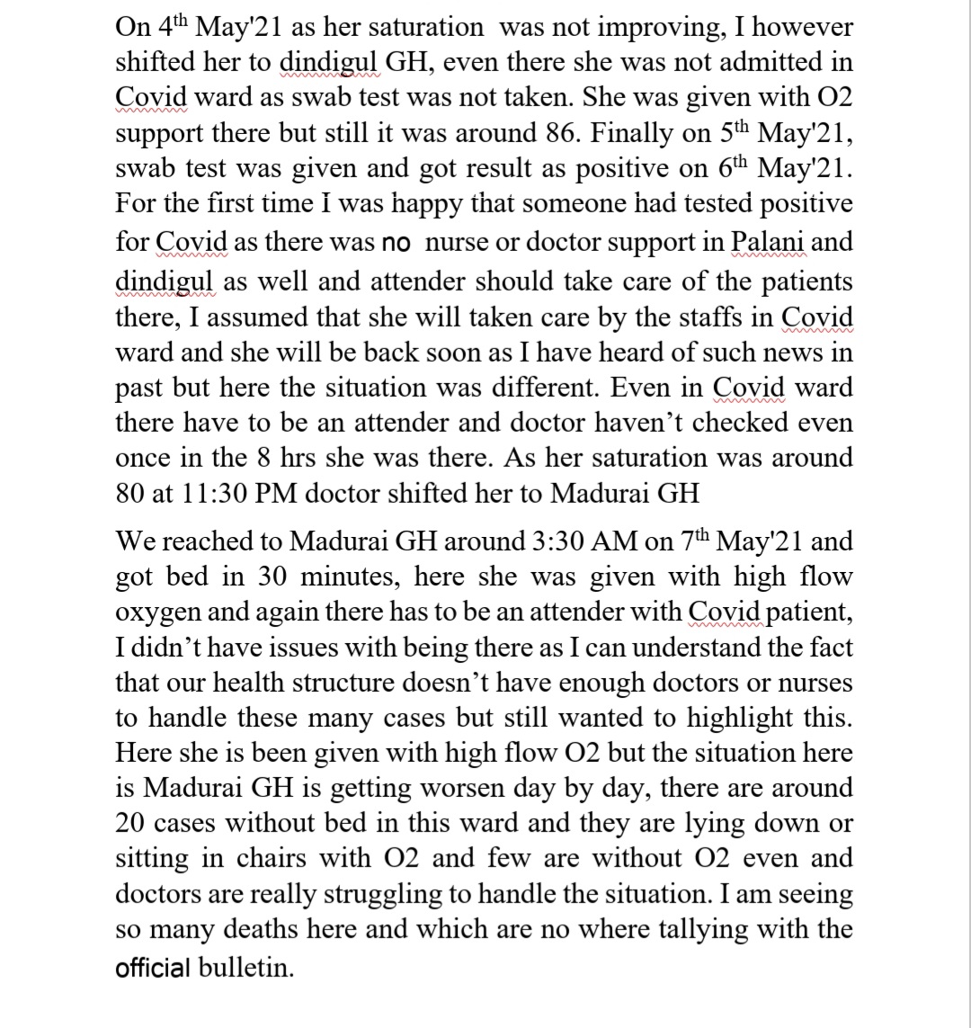 itz_niranjan's tweet photo. @ptrmadurai Hi Sir, Requesting your attention on the below @Subramanian_ma @RAKRI1 @mkstalin
#Covid #COVID19India #COVIDSecondWave https://t.co/1HjY1QVMe7