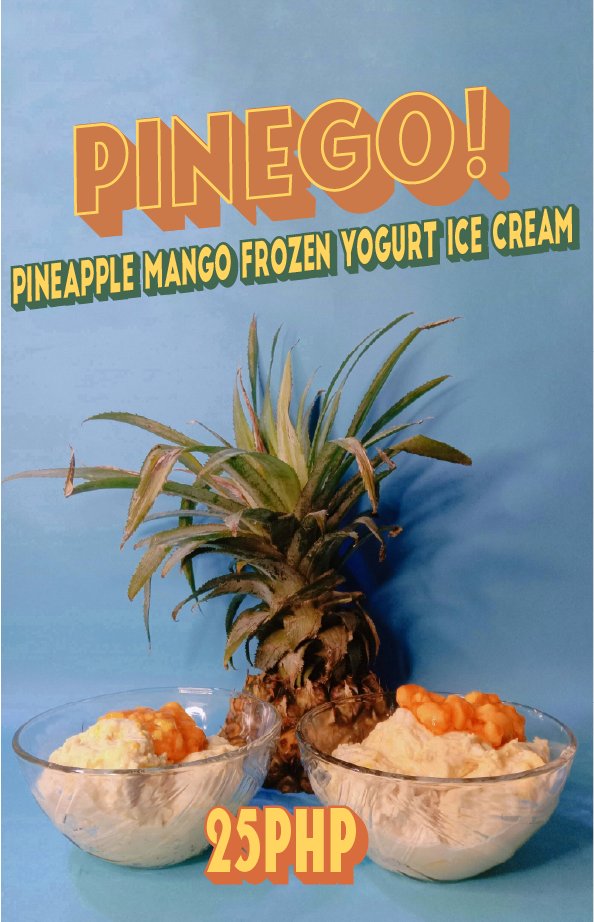 TropicObsession's tweet photo. Baby so Nice~ Baby so Cool~ No need to Touch My Body~~ because Tropical Obsession's tasty and creamy PineGo! poster is out now!!💅🏻 Get ready to feel the uniqueness of our PineGo! 🍨
#PineGo!
#TropicalObsession https://t.co/anW1Ix5Usy