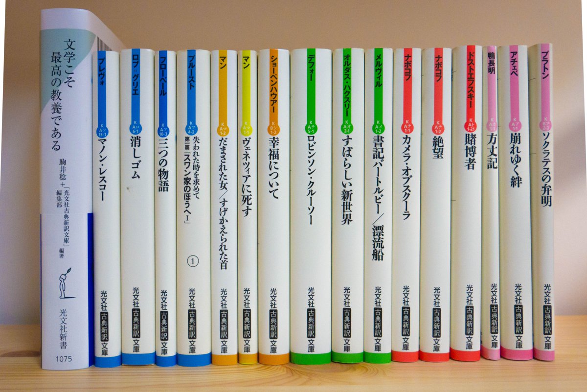光文社古典新訳文庫 on X
