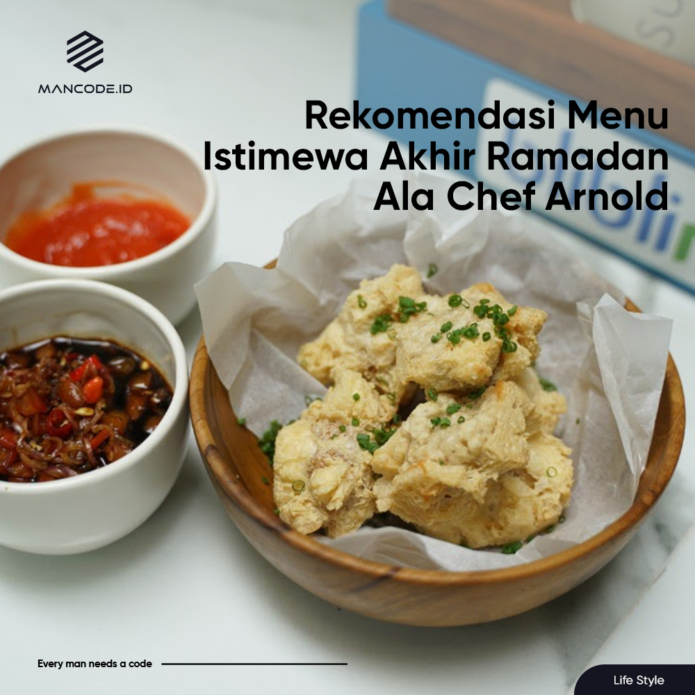 Mancode_ID's tweet image. Chef Arnold memberikan tiga menu istimewa dengan resep yang mudah dicari saat akhir-akhir Ramadan. Apa saja? cutt.ly/zbO6DdX

#ChefArnold #ArnoldPoernomo #MenuBulanPuasa #ResepTahuWalik