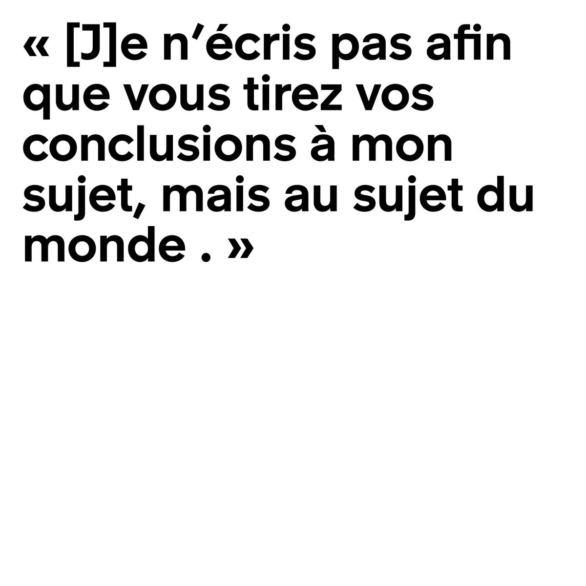 CentreNeuchatel's tweet photo. -Friedrich Dürrenmatt

 FD, WA 32, S. 32.
 Traduction Pierre Bühler

#quote #citation #cdn #neuchatel #friedrichdürrenmatt https://t.co/3W4TRRSryY