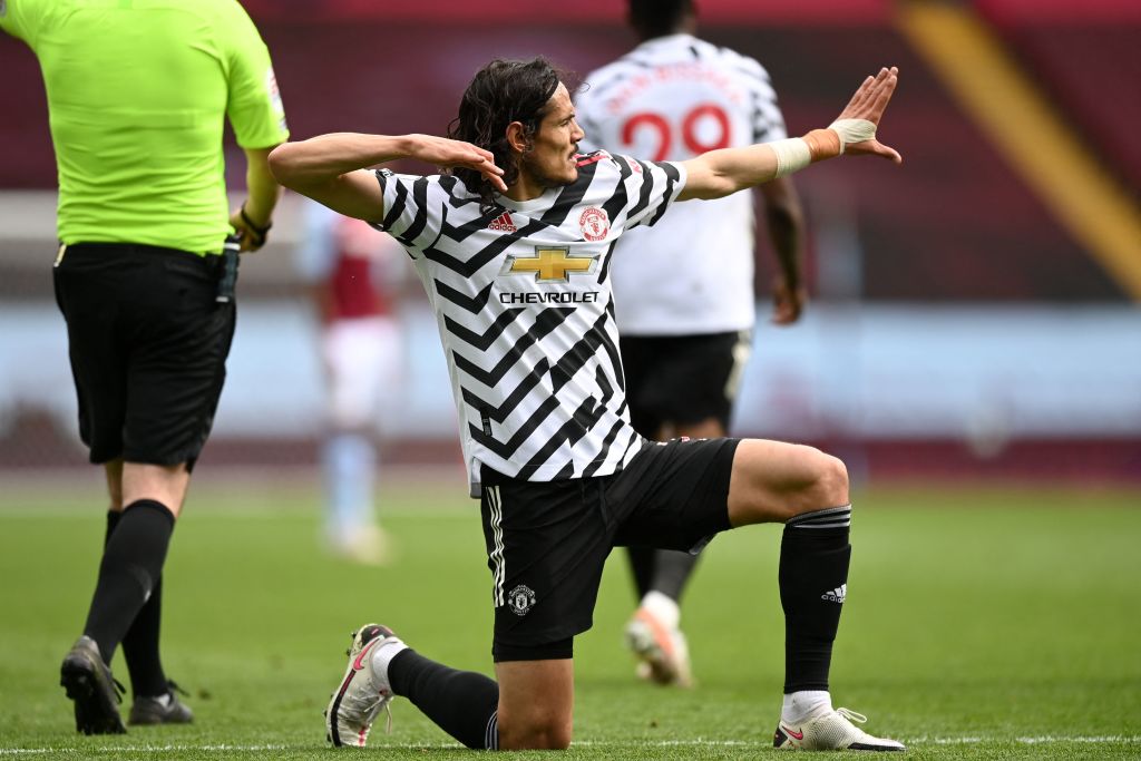 WhoScored's tweet photo. 🏹 Edinson Cavani has scored as many, or more, headers than six Premier League 𝘁𝗲𝗮𝗺𝘀 this season (6)

😯 He has only featured in 38.3% of Manchester United's Premier League campaign... https://t.co/0zR3iBOIax