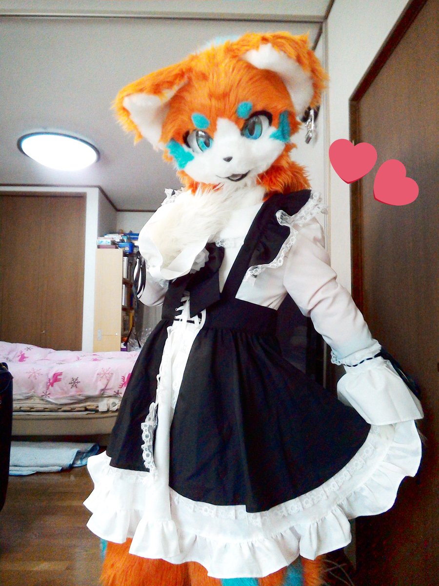 zin8719's tweet photo. メイドツナちゃん🐱💕

#メイドの日 https://t.co/U2OuKcp3qJ