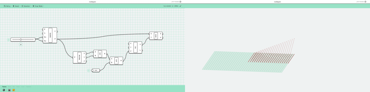 praneet_mathur's tweet photo. @cdriesler Great work on https://t.co/btkM0zpADg! 👏 I'm curious about your strategy to allow plugins to work on it
#grasshopper3d https://t.co/KBDfu5vi31