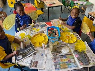StMonicasCPS's tweet photo. To kick off our new topic #ECOWARRIORS, Reception &amp; Y1 had a 'bee-aware' day! We are learning about why bees are so important to our planet. We did some bee crafts and went around our school looking for flowers and insects to see how bee friendly we are! https://t.co/fWK7QTb4jB
