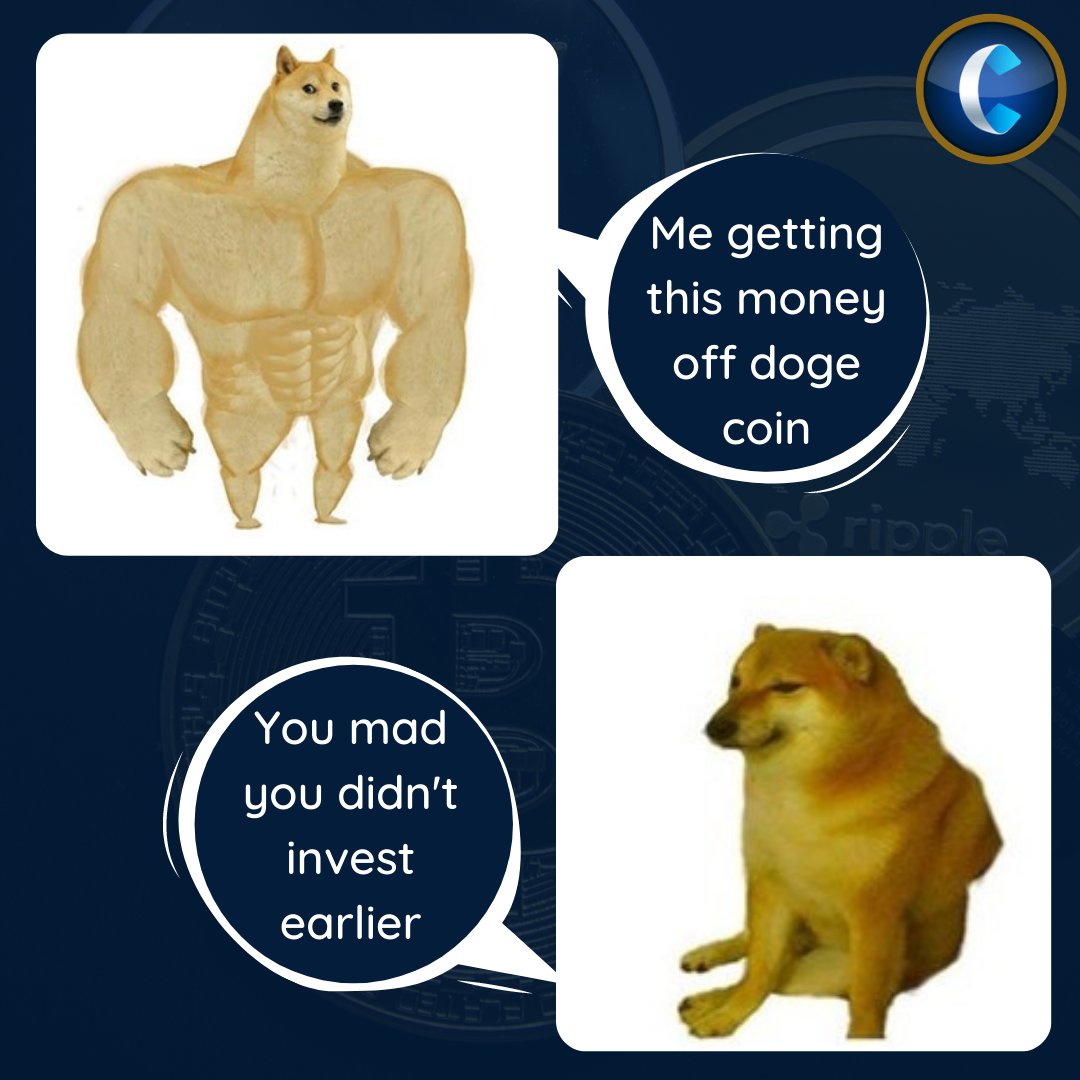 ckmnewsfeed's tweet photo. Hold #ETH &amp; #Doge in 2020? 

Yeah &amp; Naah 

Comment below.
#bircoin #blockchain #crypto #cryptocurrency #cryptocrrencies  #ethereum #bitcoinnews #ethnews #technicalanalysis #technology #blockchaintechnology #Airdrop #btc #eth #bnb #memes #cryptomemes #cryptomemesdaily https://t.co/XEX4ZhQP3y