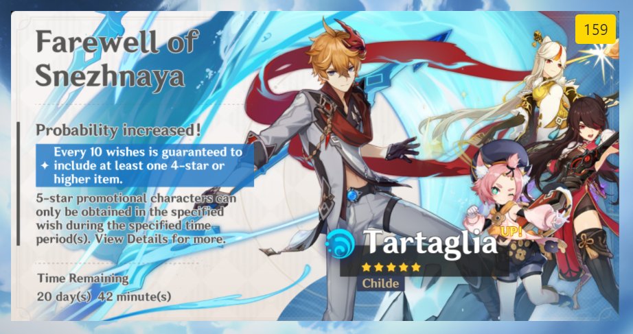 TARTAGLIA: 159 rolls in total(this one took so much time, i played rasputin in the bg and he came after two more loops- quite torturous, i must say)