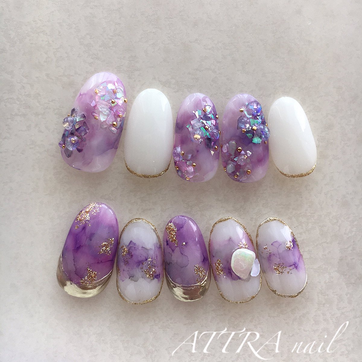 Twitter 上的 Attra Nail 倉敷ネイルサロン 同じカラー アイテム使ってもこんなに違うデザインに どちらがお好み 紫陽花 ネイル あじさいネイル 梅雨ネイル ジェルネイル アトラネイル 倉敷ネイルサロン T Co D8zswcfqmo Twitter