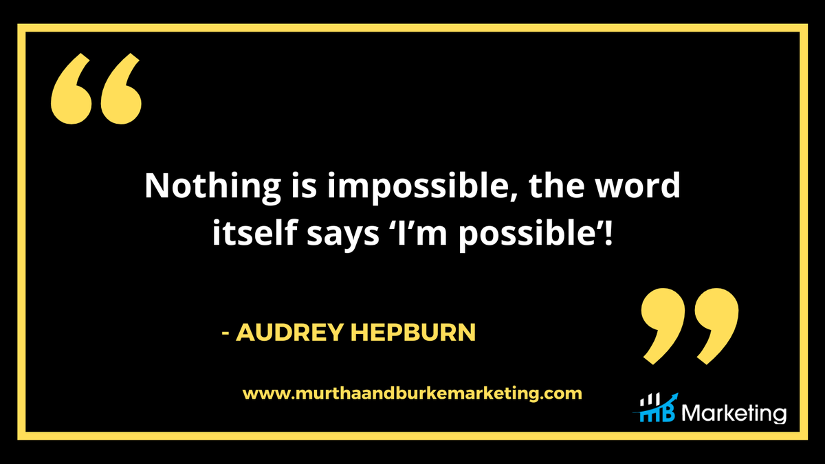 murthaburke's tweet photo. Whatever the mind can conceive and believe, it can achieve.

#MBmarketing #MurthaBurke #Blockchain #Bitcoin #Ethereum #Crypto #cryptocurrency #DigitalMarketing #Socialmedia #Mediamarketing #MondayMotivation https://t.co/vJ4qC6q8Ad