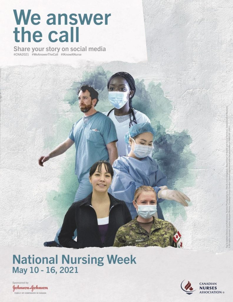 I love the theme of this year’s Nursing Week! #WeAnswerTheCall