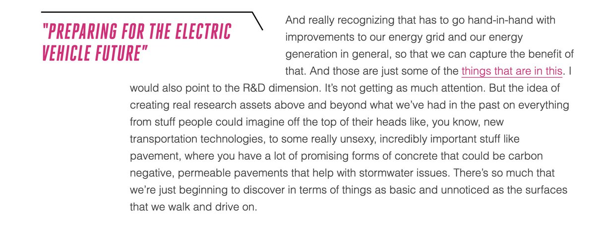 I know what you’re thinking: another Buttigieg interview? Yeah, well indulge me. We covered a lot of interesting topics, such as the idea that our pavement can be carbon neutral.