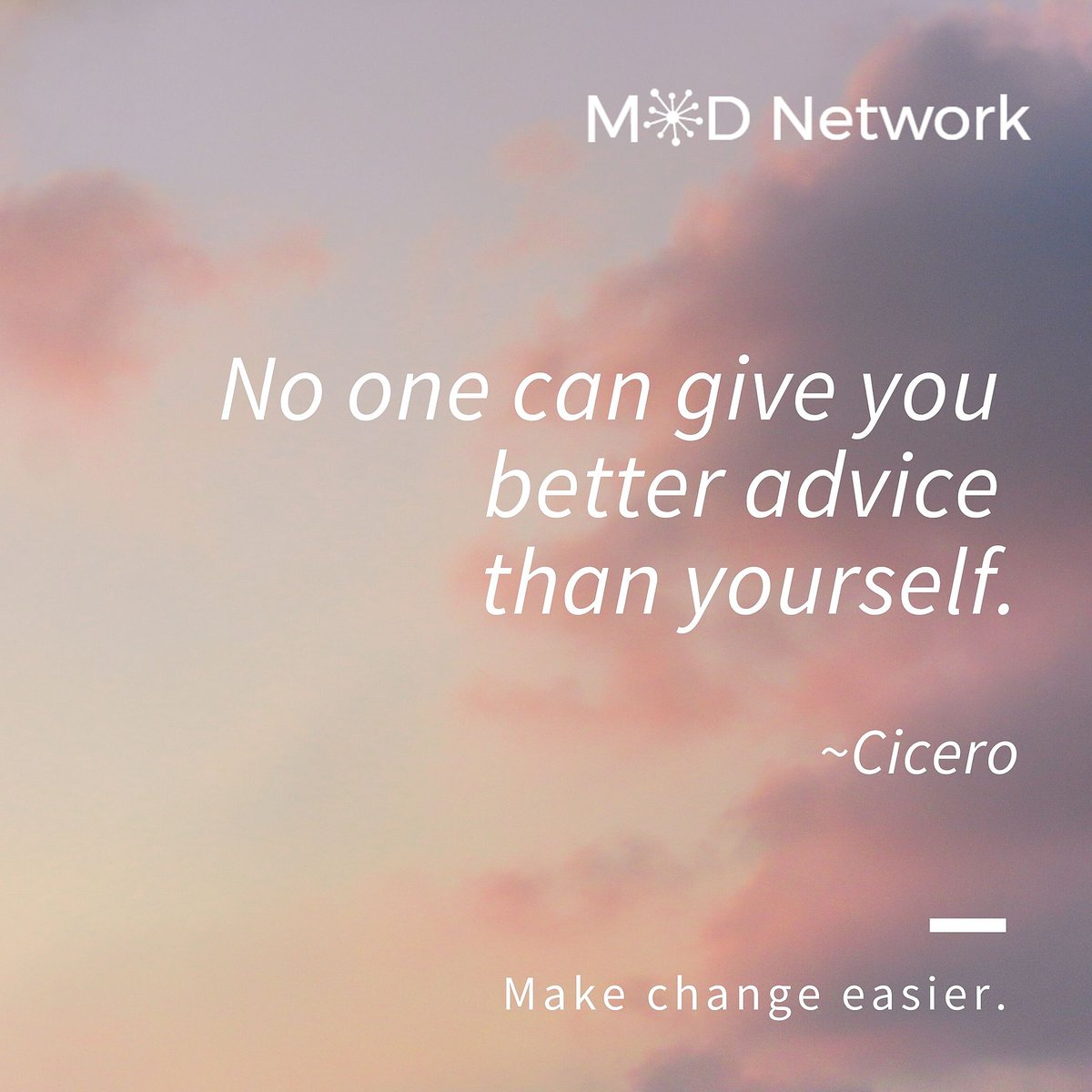 MODNetworkLLC's tweet photo. What advice would you give to yourself if you were a friend? We are here to support you in your self development process. Learn more at https://t.co/oPCi2ayqNk today! #MotivationMonday #MODNetwork #ChangeManagement https://t.co/Z6CQjnN3xv