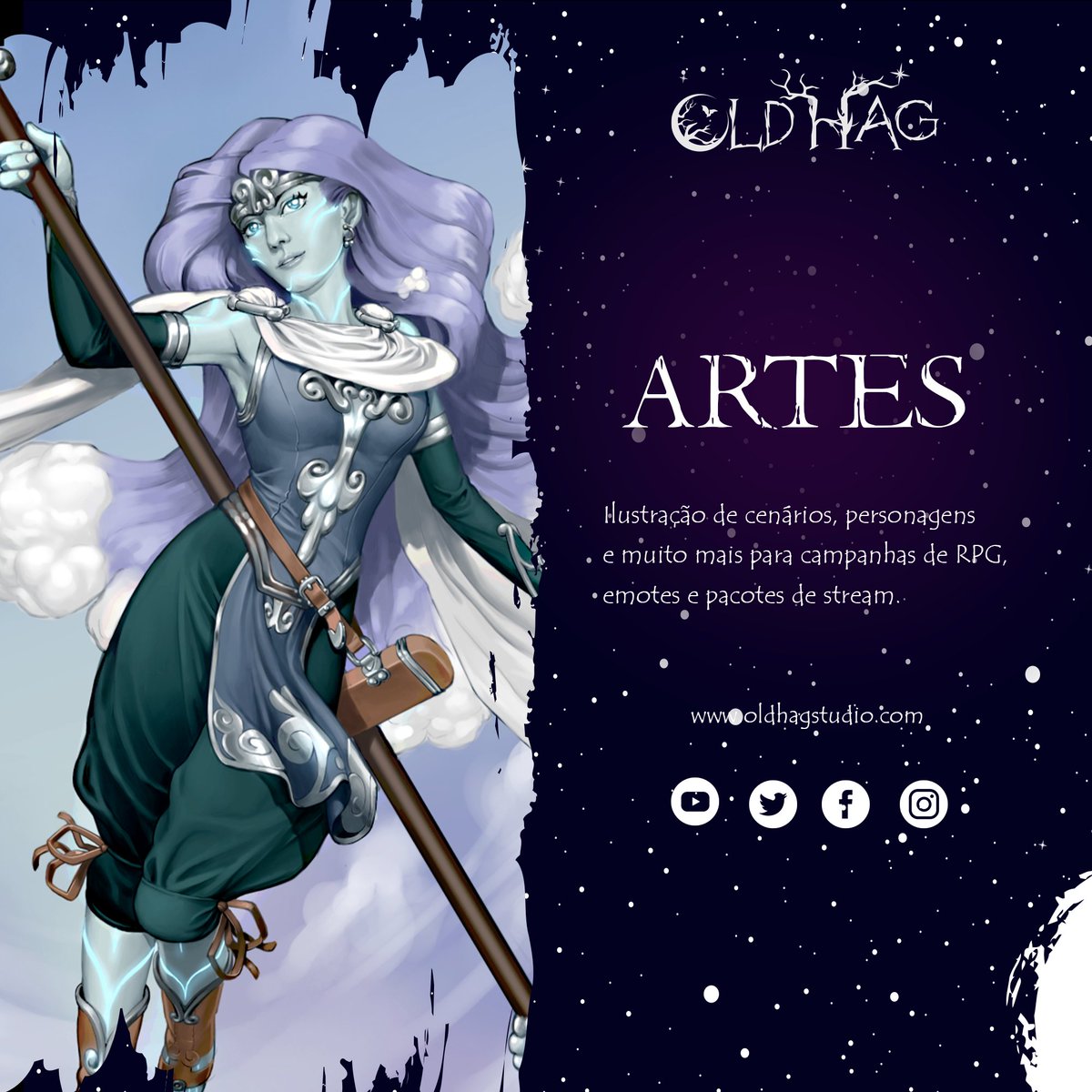 OldHagStudio's tweet photo. Quer artes para RPG? Olha esse trabalho maravilhoso do nosso artista @zambiarts !

Quer saber mais?
Solicite um orçamento em https://t.co/tkEsUsu7Hi https://t.co/qlwxSMXbOq